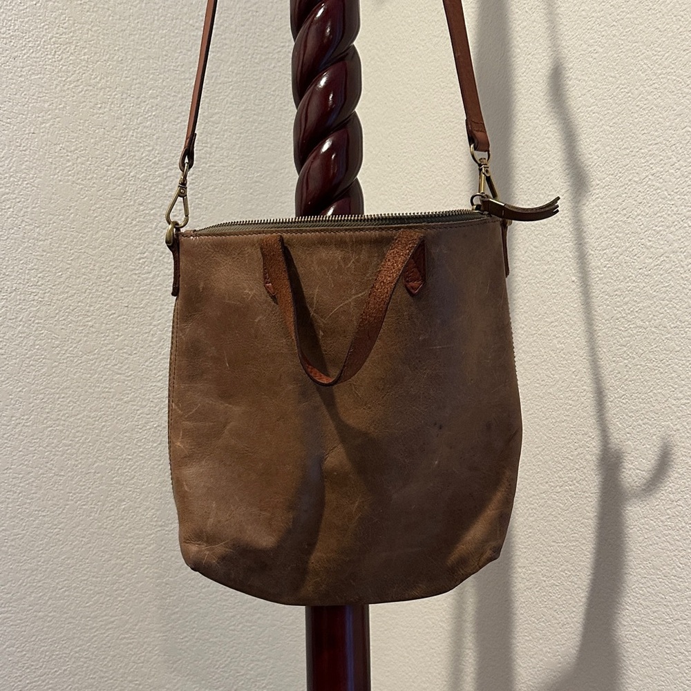 Madewell Leather Medium Tote